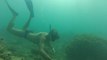 apnée snorkeling à Maurice à Belle Mare filmé avec une gopro