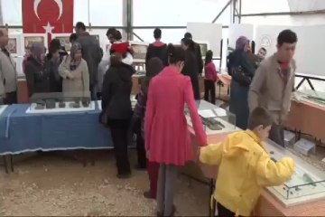 Çanakkale Savaşları'nı çadırda canlandırdılar
