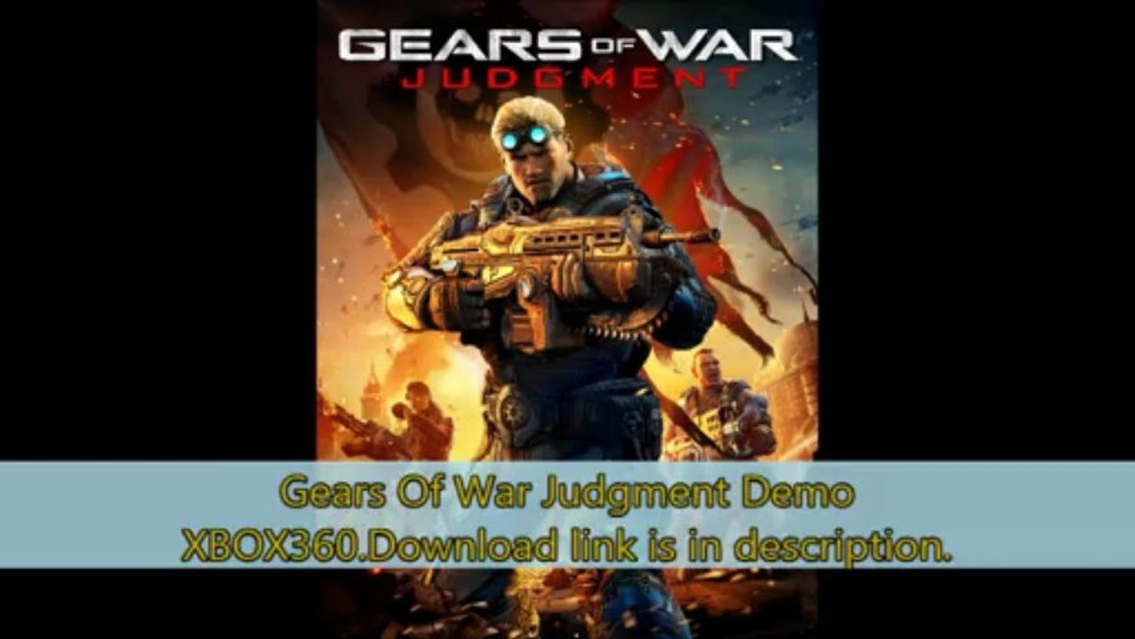 Gears of War Judgment Xbox360 demo download