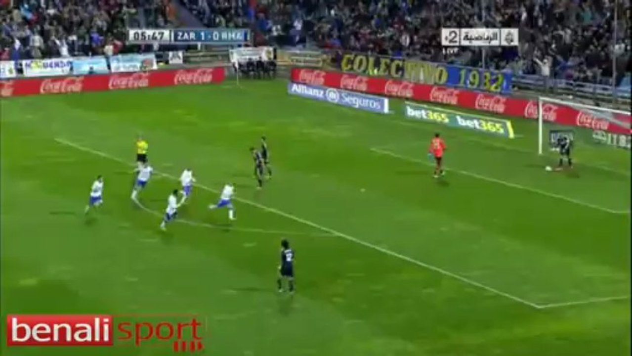 اهداف سرقسطة1-1ريال مدريد(30/03/2013)الدوري الاسباني29تعليق حفيظ دراجي