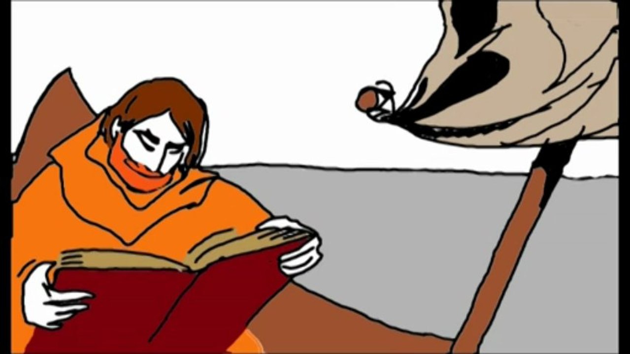 Le Moine et la Sirène - animatique 2D