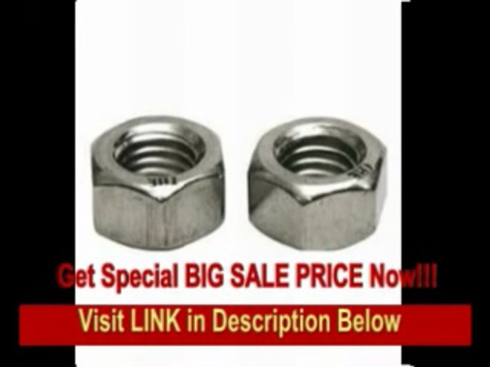 [SPECIAL DISCOUNT] DrillSpot 3/4-10 ASTM A194 G8 Stainless Steel Heavy Hex Nut - Made In USA