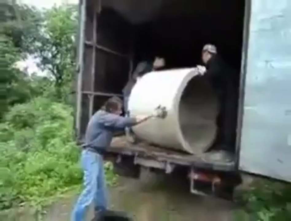 Redneck unload cylinder