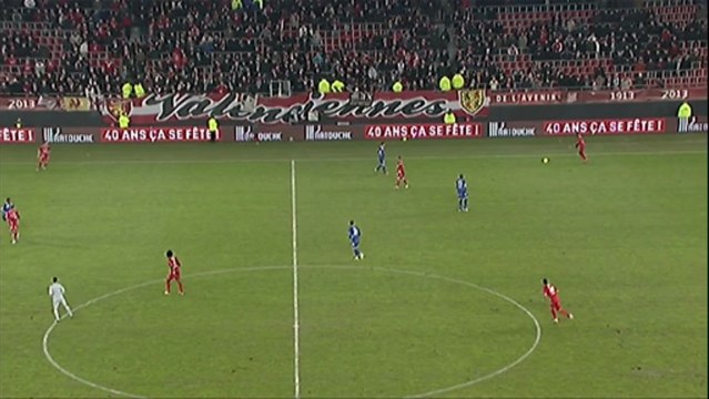 But Grégory PUJOL (90ème +5) - Valenciennes FC - SC Bastia (3-4) - saison 2012/2013