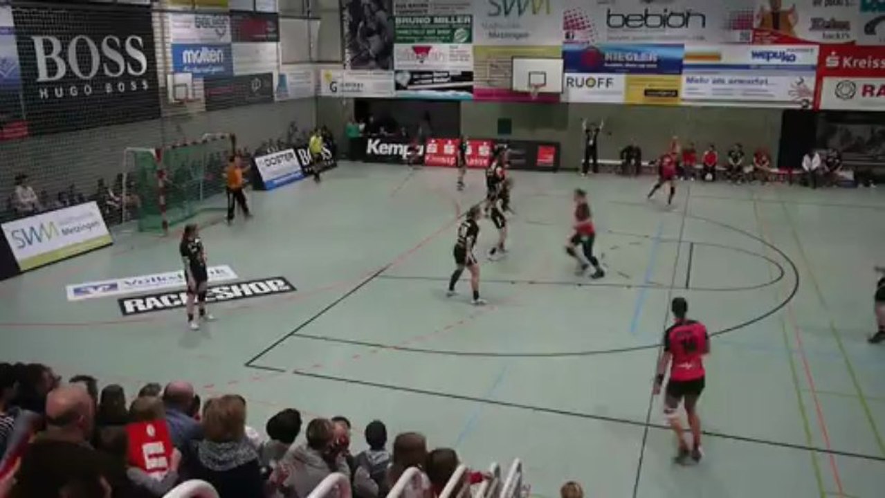 But Annamaria Ilyes / TuS Metzingen - TSV Bayer 04 Leverkusen / 22ème journée handball bundesliga féminine
