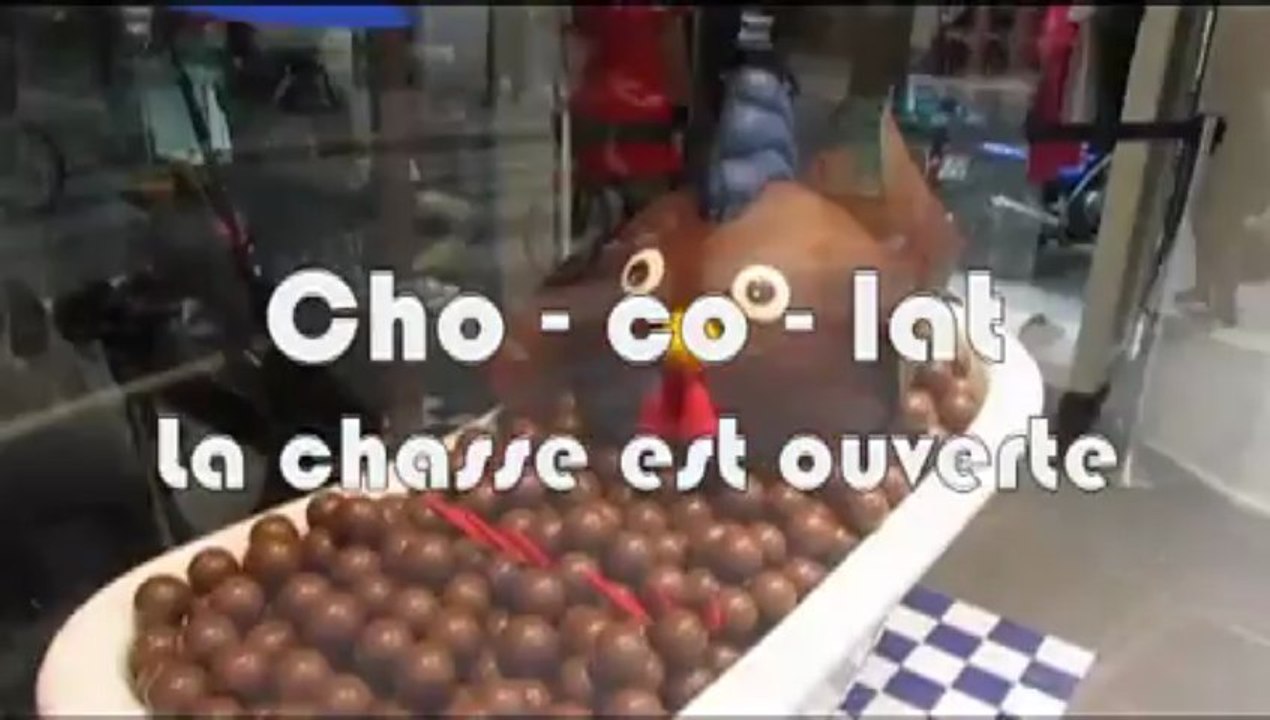 Cho-co-lat  : la chasse est ouverte