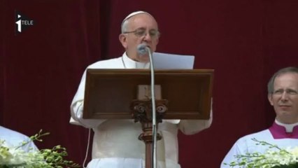 Premier "Urbi et Orbi" pour le pape François