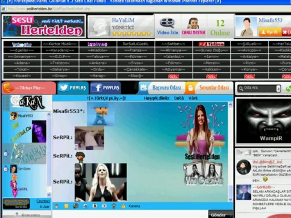 SESLİHERTELDEN: seslidoruk seslidoruk.com sohbet www.seslidoruk.com