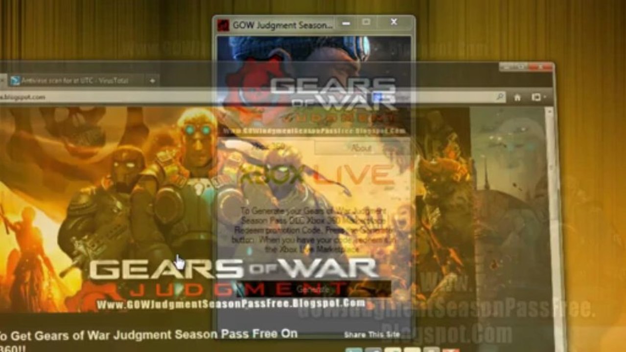 Get Free Gears of War Judgment Season Pass Code - Xbox 360