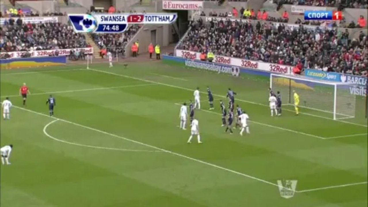 Суонси - Тоттенхэм 2 тайм