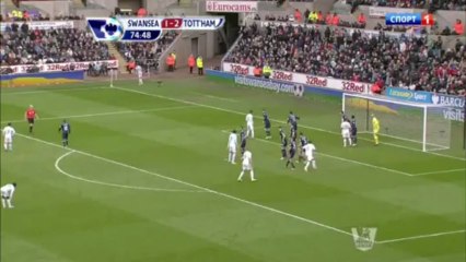 Суонси - Тоттенхэм 2 тайм