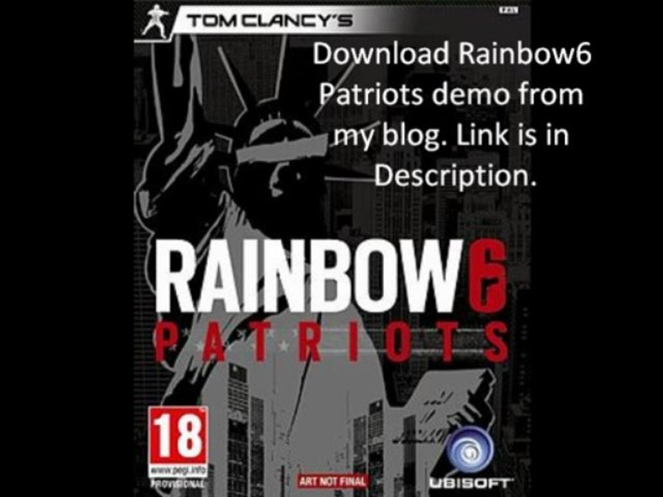 Tomclancy Rainbow Six Patriots download PC XBOX360