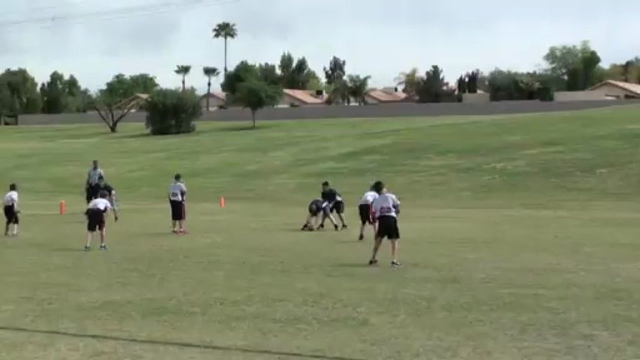 Double play!  Catches the ball and his glasses!