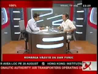 Dan Puric-Realitatea TV-10-08-2007