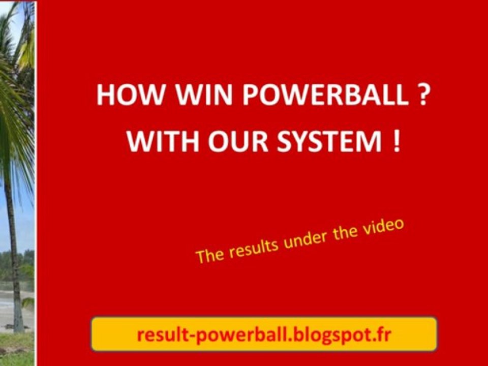 South Africa Powerball Result Friday 5th April System for win