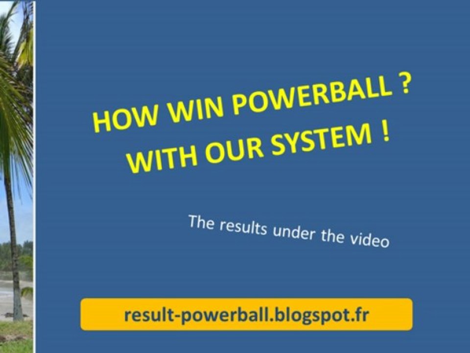 South Africa Powerball Result Friday 12th April System for win