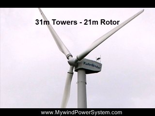 FUHRLANDER FL100 Wind Turbines For Sale