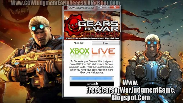 Gears of War Judgment Game DLC Free Xbox 360