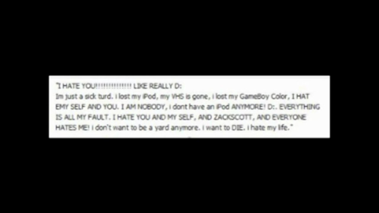 dramatic reading of a youtube message