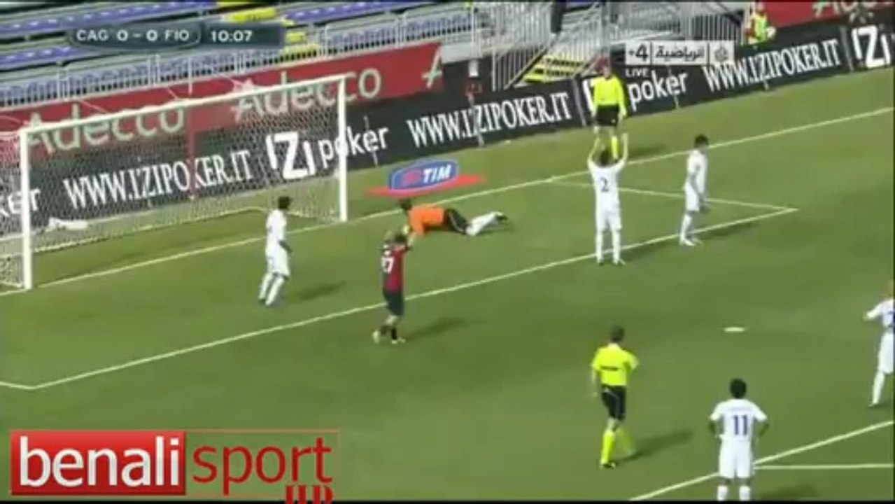 اهداف كالياري2-1فيورونتينا(30/03/2013)الدوري الايطالي30 تعليق محمد فوزي