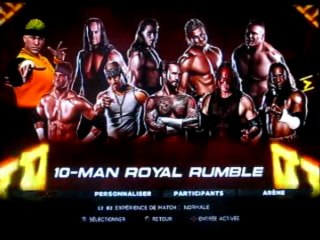WWE13  :  royal rumble, 10 man royal rumble !