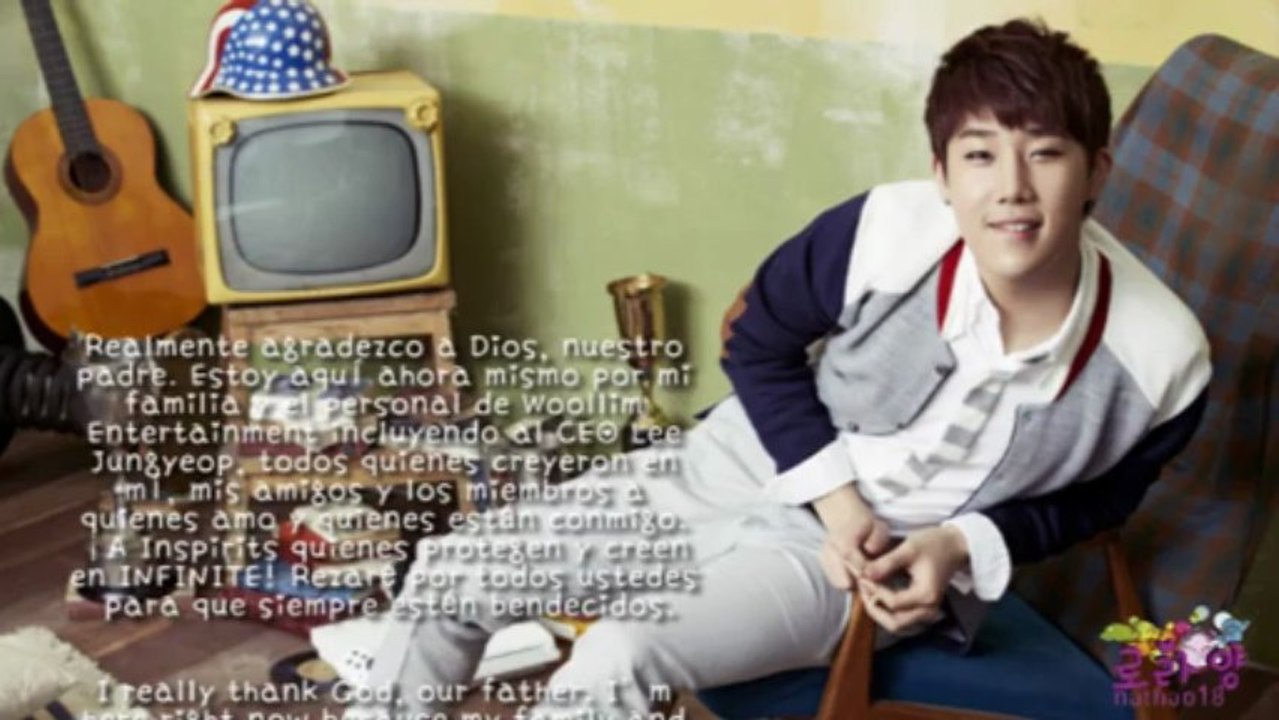 INFINITE New Challenge - SungKyu Thanks to (Español - Inglés)