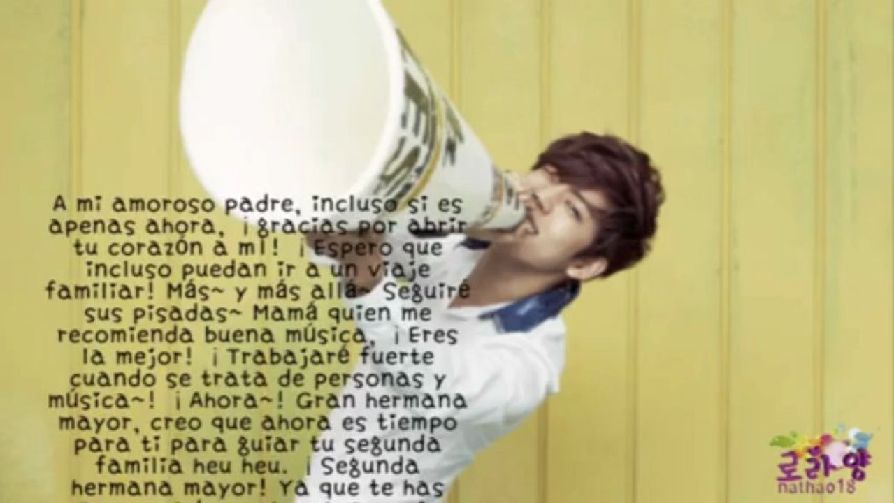 INFINITE New Challenge - DongWoo Thanks to (Español - Inglés)