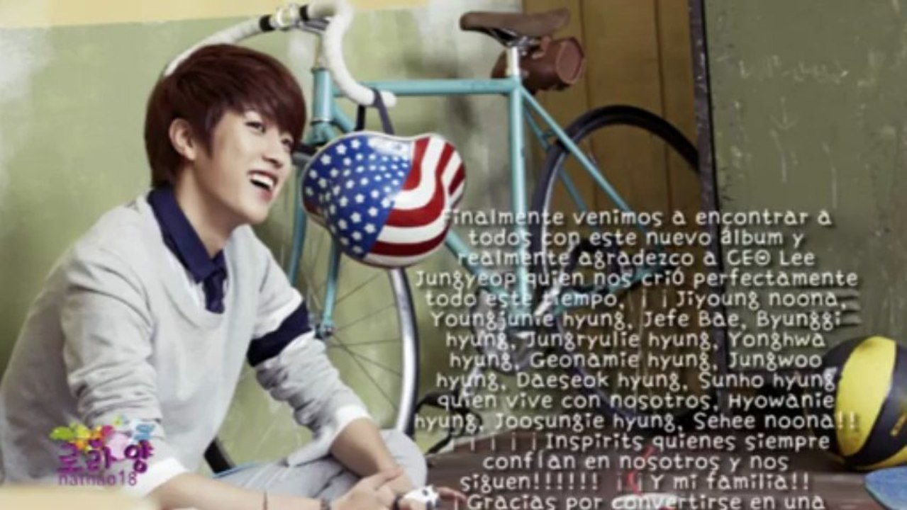 INFINITE New Challenge - SungYeol Thanks to (Español - Inglés)