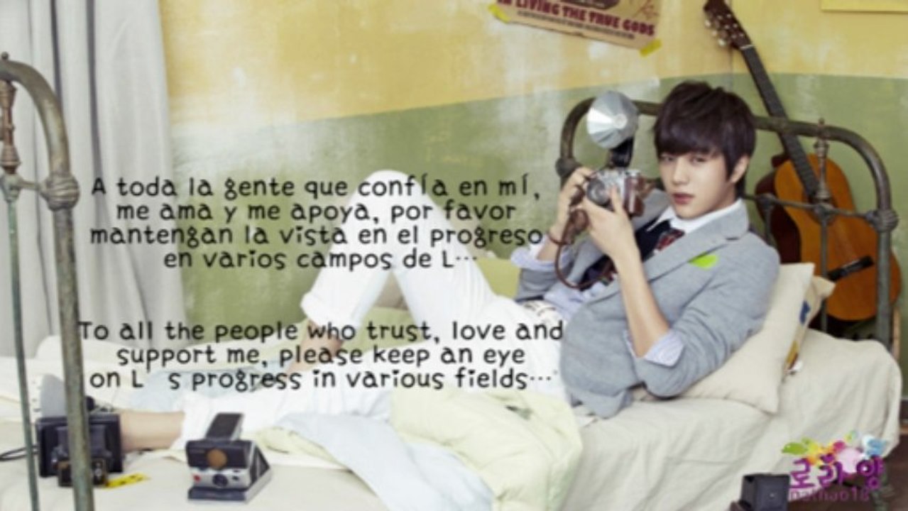 INFINITE New Challenge - L Thanks to (Español - Inglés)
