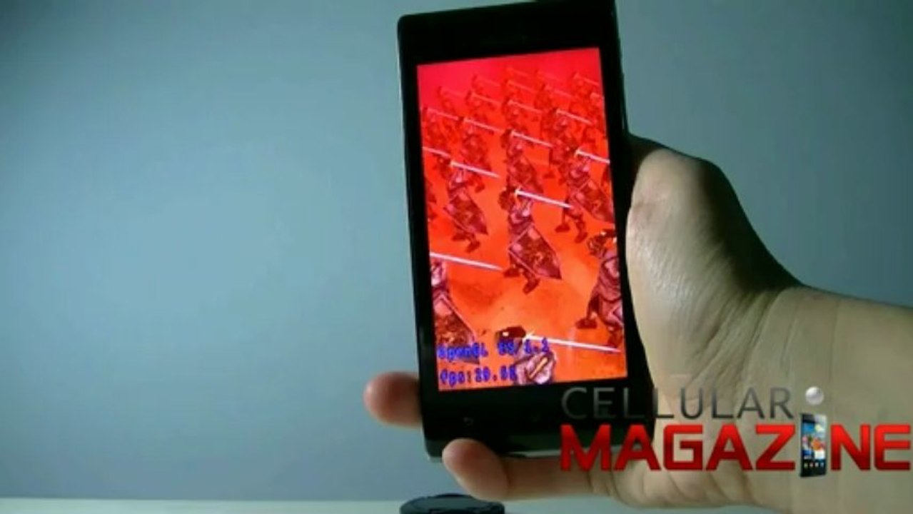 Sony Xperia J con AntuTuBenchmark