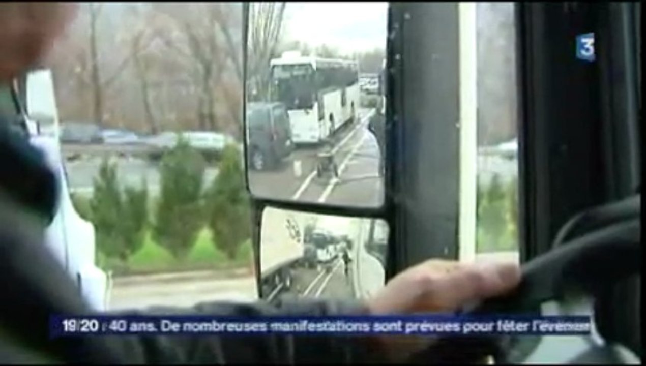 Angle mort des camions à l'ECF de St-Egrève