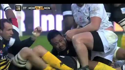 Mont de Marsan-Montpellier: 17-30 - J23 - Saison 2012/2013