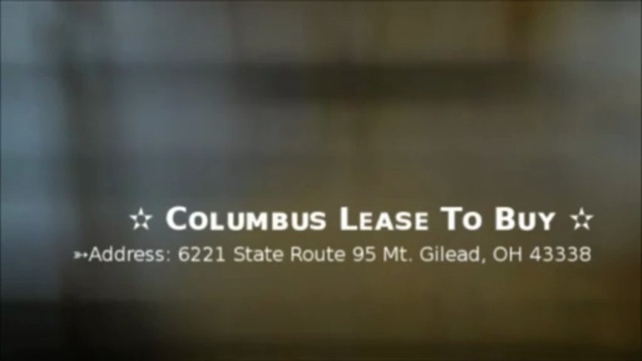 Columbus Lease To Buy Homes: 6221 State Route 95 Mt. Gilead, OH 43338