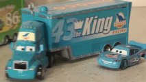 Pixar Cars, The Haulers, with Mack, Lightning , Chick Hicks and Octane Gain Haulers
