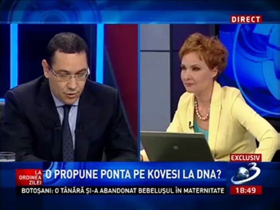 Victor Ponta, facut praf de Dana Grecu (2)