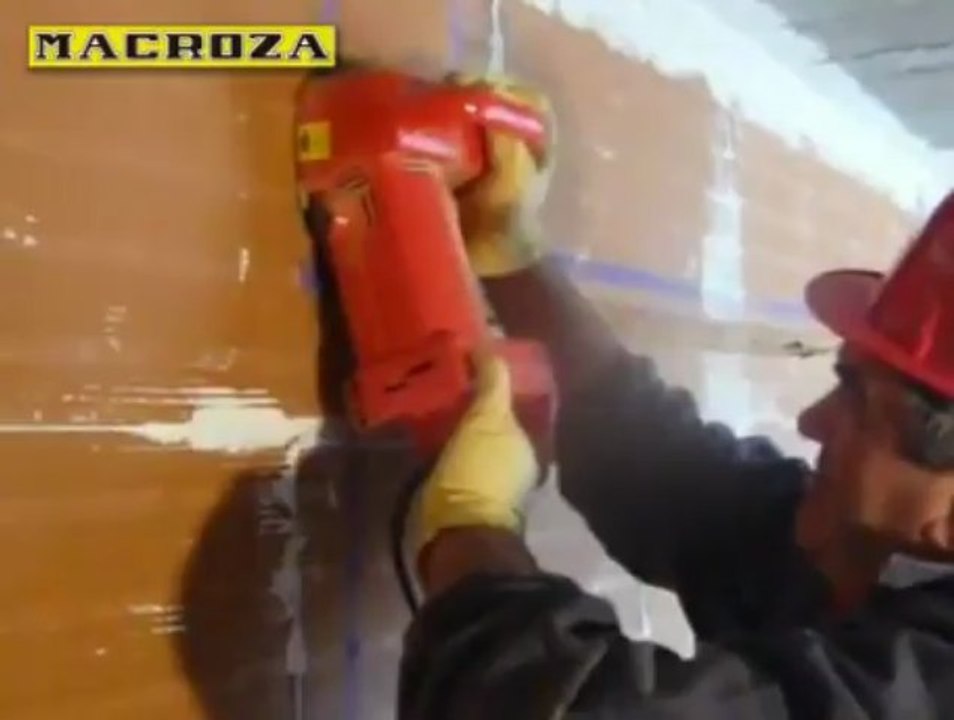 Tạo box điện bằng máy phay cắt rãnh tường Macroza - Call Mr.Pháp 01639 922 974