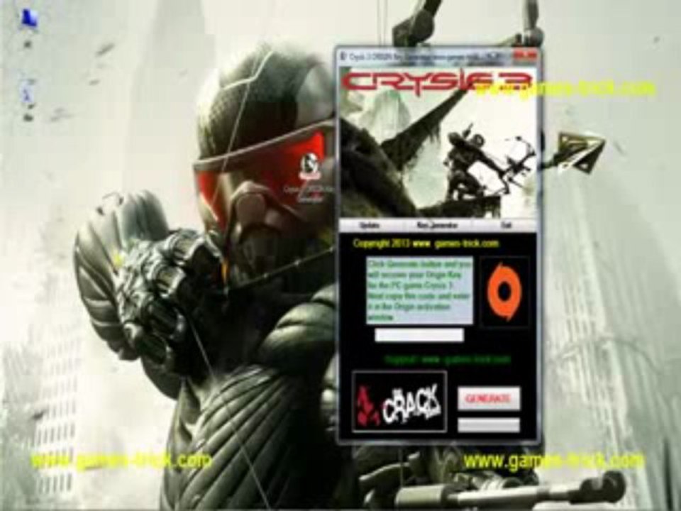 Crysis 3 ORIGIN Ÿ Keygen Crack + Torrent FREE DOWNLOAD ^ Générateur de clé