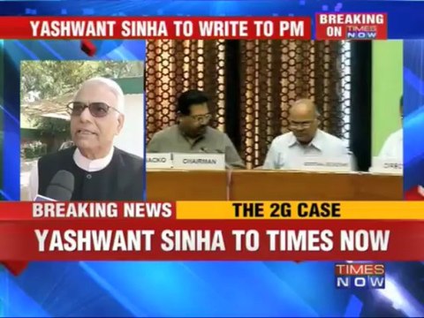 2G Case: Yashwant Sinha to write to Prime Minister