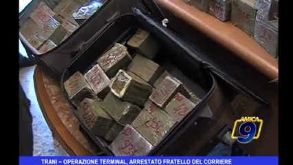 Trani | Operazione terminal, arrestato fratello del corriere