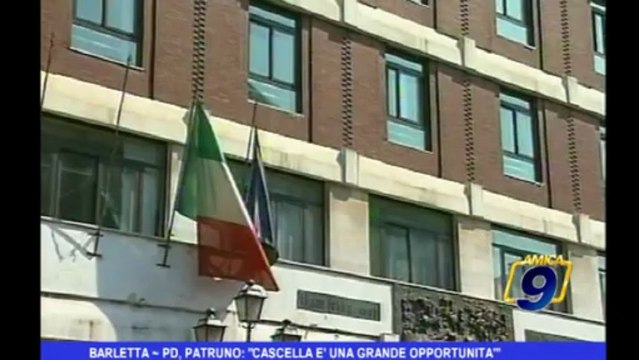 Barletta PD, Patruno: Cascella è una grande opportunità