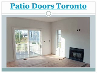 Patio Doors Toronto
