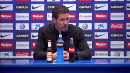 Simeone: "Orgoglioso dei miei colchoneros"