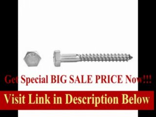 [BEST BUY] DrillSpot 5/8 x 9 Hex Head Lag Screw 18-8 Stainless Steel