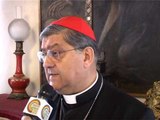 Napoli - Il Cardinale Sepe sulla Santa Pasqua e la visita del Papa (29.03.13)