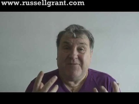 Russell Grant Video Horoscope Sagittarius April Sunday 7th 2013 russellgrant.com