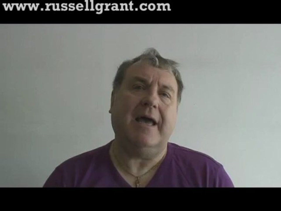 Russell Grant Video Horoscope Aquarius April Sunday 7th 2013 www.russellgrant.com