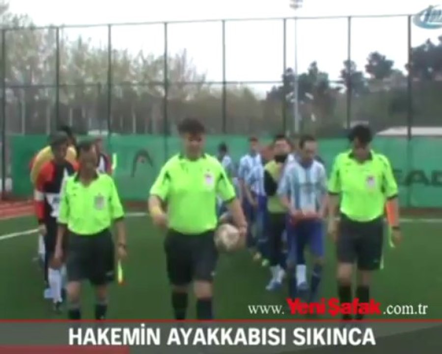 Hakem karşılaşmayı böyle yönetti