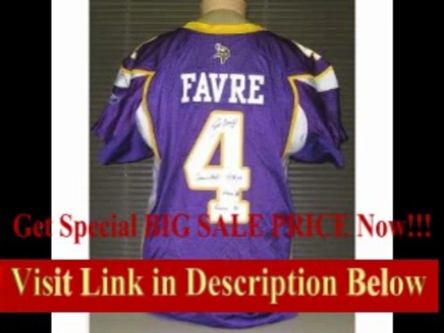 brett favre vikings jersey sale