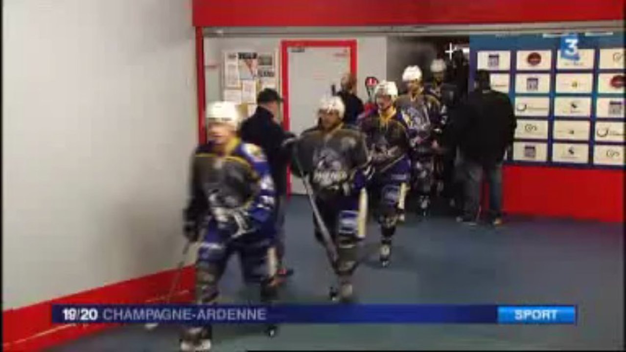 Hockey sur glace: 1/4 de finales Playoffs - Phénix (Reims) / Vipers (Montpellier)