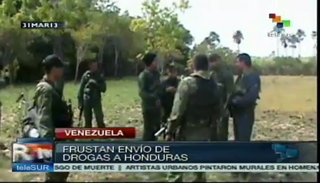 Fuerzas venezolanas frustran envío de drogas a Honduras